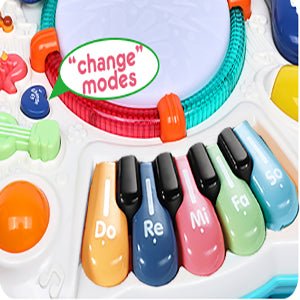 Musical Table Toy for Babies & Toddlers - Safe, Sturdy & Fun Learning Activity - silverfoxgoods